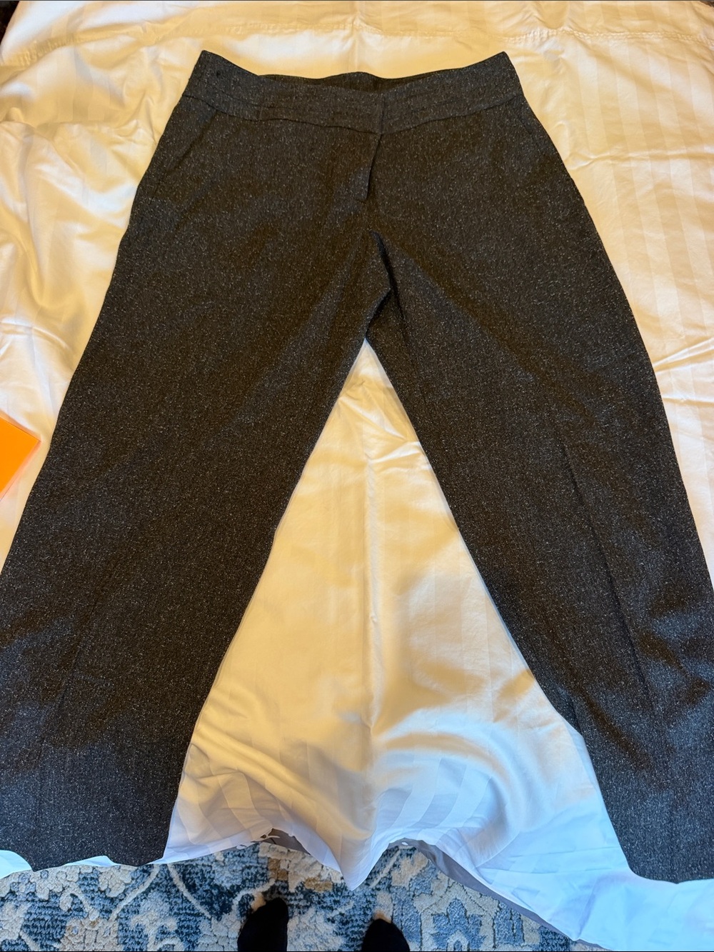 Apt. 9 Black Sparkle Wide-Leg Trousers